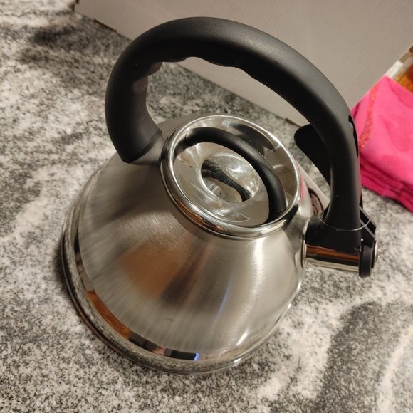 Large Stainless Steel Tea Pot/Kettle - Picture 3 of 10